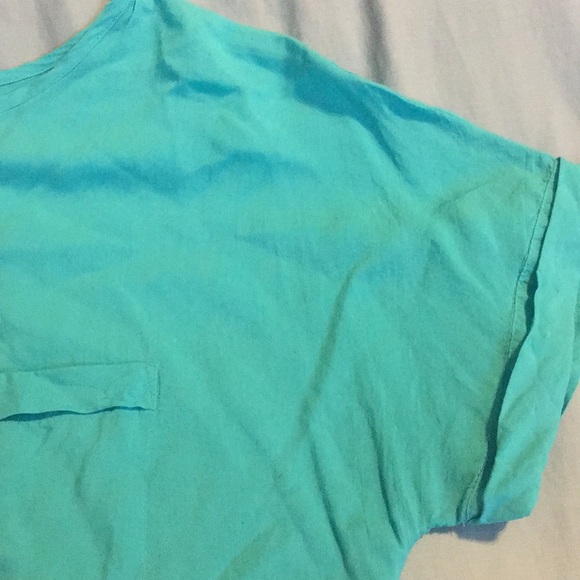 *BOGO ITEM* Loft turquoise top - Picture 3 of 5